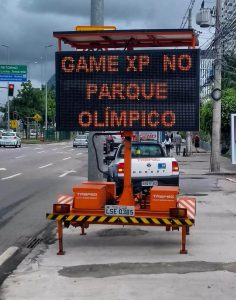 Painel de Mensagem Variável